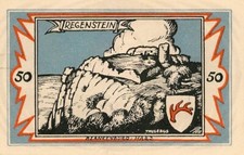 2X BRAUNSCHWEIG GERMAN NOTGELD NOTE - 50 PFENNIG - EMERGENCY MONEY - LOT 168