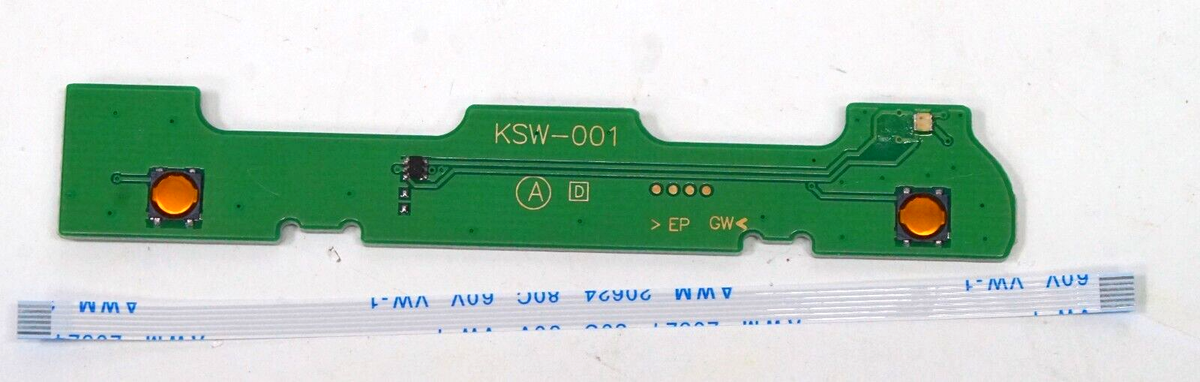 Power ON/OFF Button Switch Board Flex Ribbon Cable PS3 Super Slim