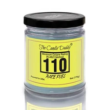 Race High Octane Gasoline Candle 6 oz up to 40 Hour Burn Hand Poured