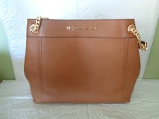 Michael Kors Jet Set Item Large Chain Shoulder Tote Bag Luggage  