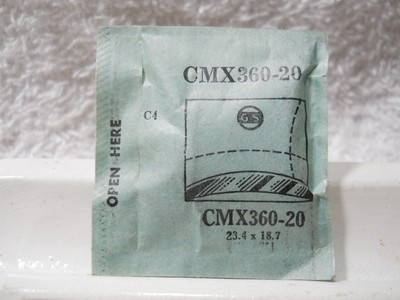 GS CMX360-20 Watch Crystal Ft Gruen 454/430 Elector Embassy Realm 23.4 x 18.7 mm