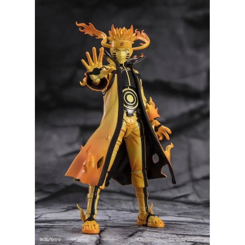 Naruto S.H. Figuarts Uzumaki Kurama Link Mode Courageous Strength That Binds - Immagine 2 di 4