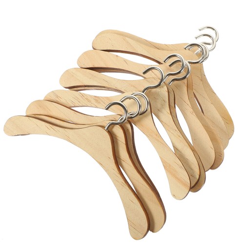 55 Pièces Mini Cintres Pour Poupée - Cintres Métal Blancs Pour Vêtements De Poupées Et Maison De Poupée