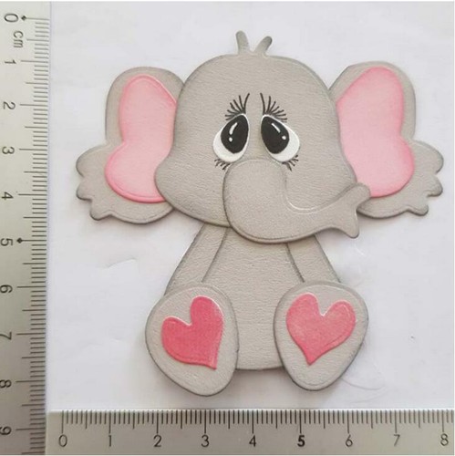 Animal Elephant Metal Cutting Dies Scrapbooking Album Paper Craft Card Stencil - 第 4/4 張圖片