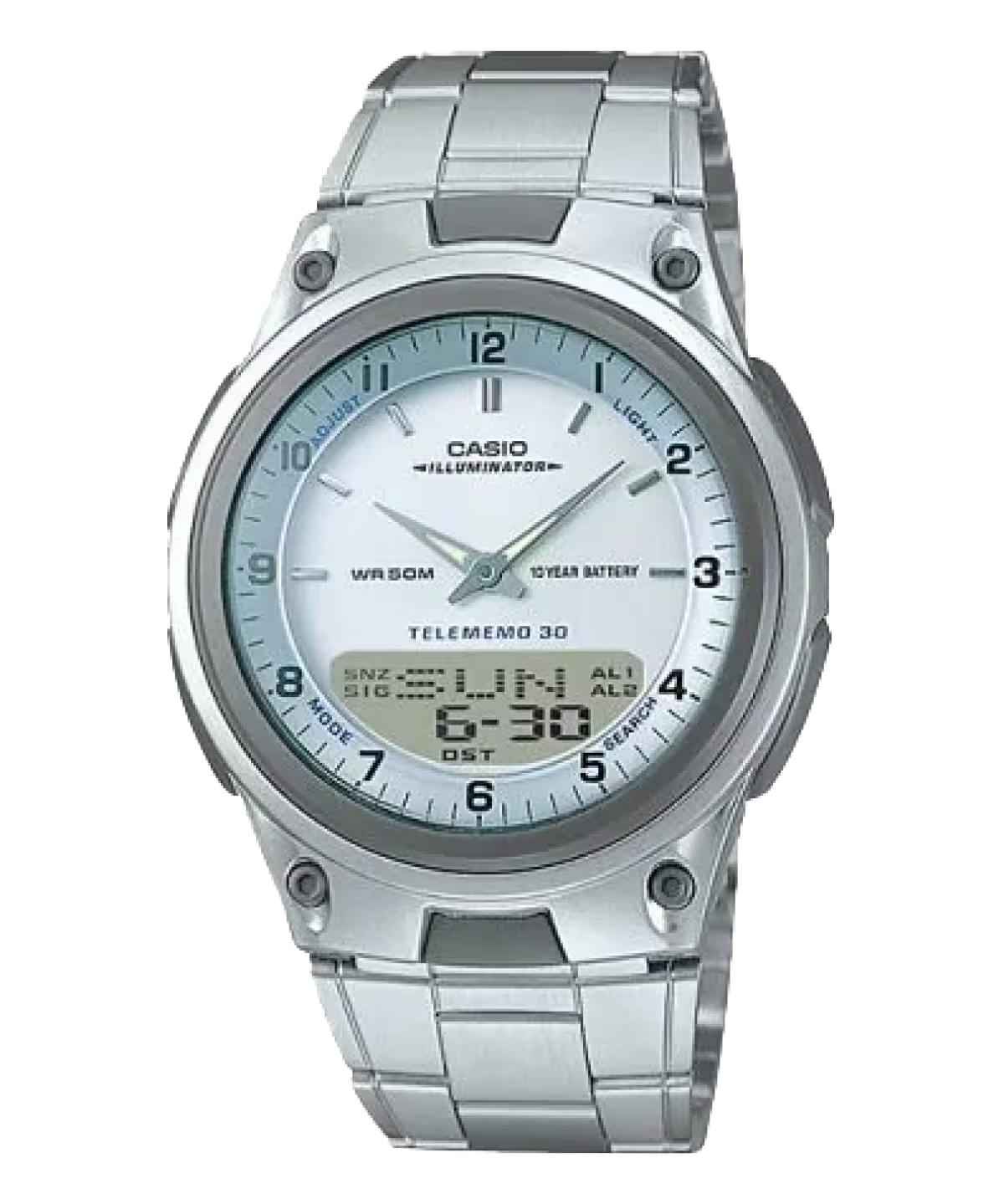 Casio AW-80D-7AJH Silver Men's Watch from Casio Collection