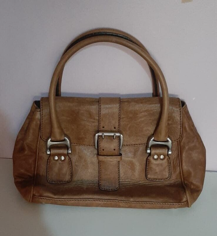 Leather Hand Tooled Leather Purse Bag Strenesse Gabriele Strehle Made in  Italy