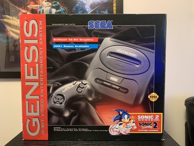 Sega Genesis Model 2 Console Sonic 2 Bundle NIB