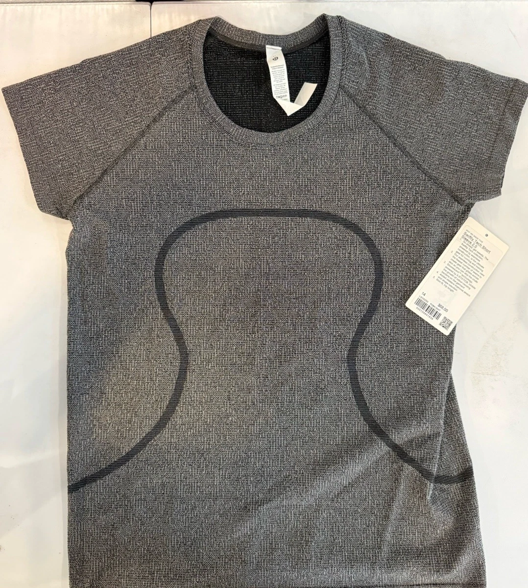 Lululemon Swiftly Tech Gray Activewear Tops for Women for sale - eBay
