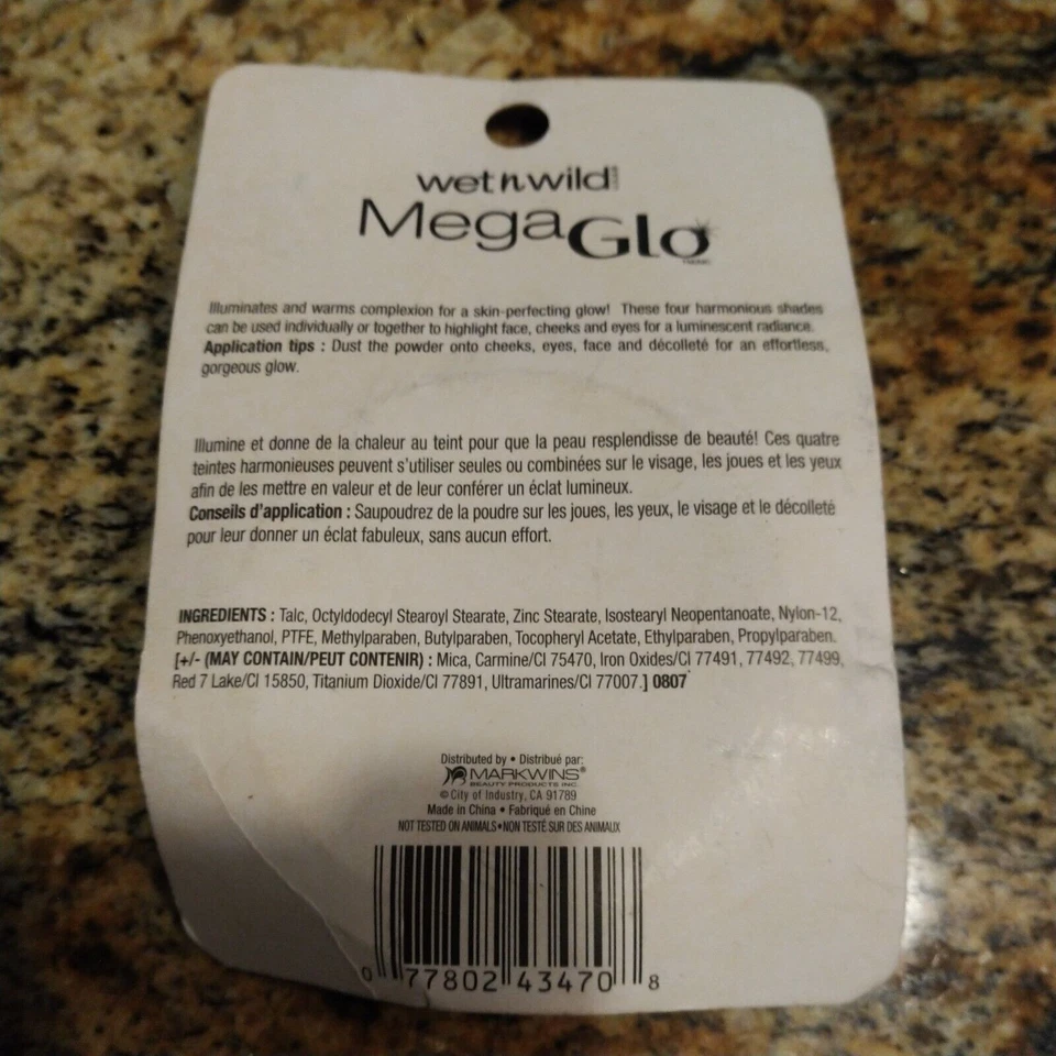 Wet n wild MegaGlo Illuminating Powder Color #347 Spotlight Peach NIP Sealed - Image 2 of 4