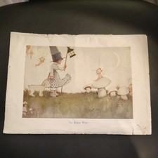 Mabel Lucie Attwell, Artist  - Rare print - THE BROKEN WING
