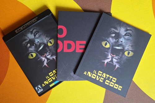 THE CAT O NINE TAILS Arrow 4K UHD SPECIAL EDITION BOX SET DARIO ARGENTO GIALLO - Picture 4 of 5