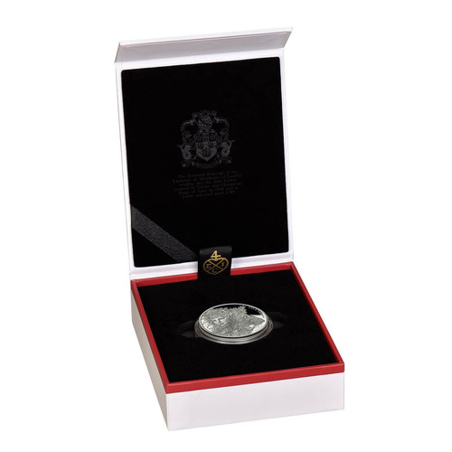 Moneda de plata de prueba de 1 oz de Santa Elena moderna Una y el León 2024 - Imagen 12 de 13