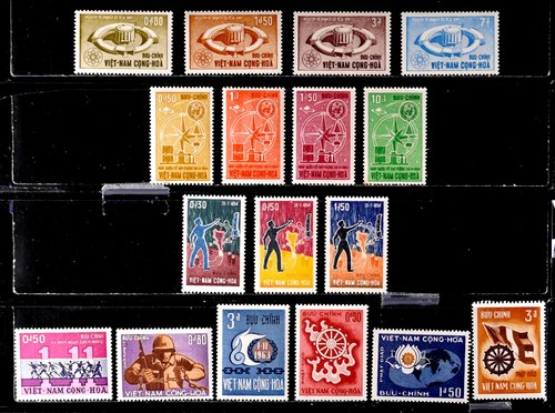 VIETNAM: 1964 - 65 STAMPS UNUSED SETS SOUND