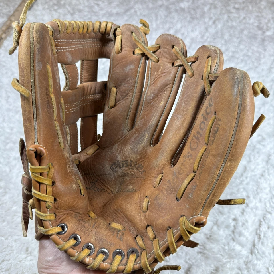 Guante de béisbol vintage Spalding elección del jugador tiro a la derecha Tom Seaver años 70 Foto 4 de 4