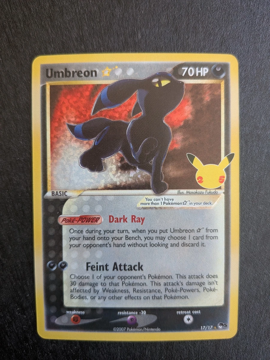 Umbreon Star Pokémon TCG Cards for sale | eBay