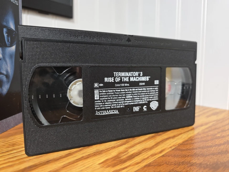 Terminator 3-Rise of the Machines (VHS, 2003) Fast Ship! - Image 3 of 3