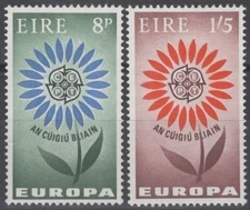 Ireland 196-197 MNH Europa Cept Flowers Daisy Plants ZAYIX 100222S156