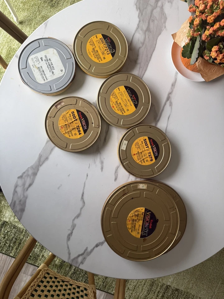 Película Kodak 16 mm 500T/7218 - color negativo 400 pies - 800 pies rollos sellados de fábrica Foto 3 de 4