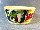 Vintage 1977 Deka Marvel Comics Incredible Hulk Cereal Bowl with Chip on Bottom