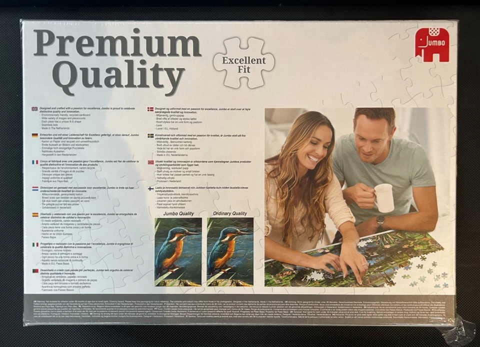 Raro puzzle Jumbo 3000 pezzi | Il giardino dell'Eden Rubens e Brueghel - Immagine 2 di 2