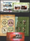 TURKEY - MNH "SOUVENIR Sheet  Collection" 9 Souvenir Sheets !!!