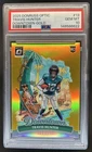 2025 Donruss Optic Travis Hunter Downtown RC Gold Prizm #/10 Jaguars PSA 10