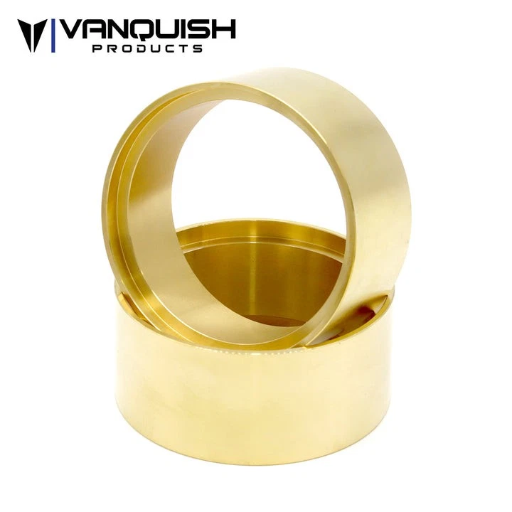 Vanquish VPS05258 2.2 1.2'' Brass Wheel Clamp Rings (2) - Image 2 of 3