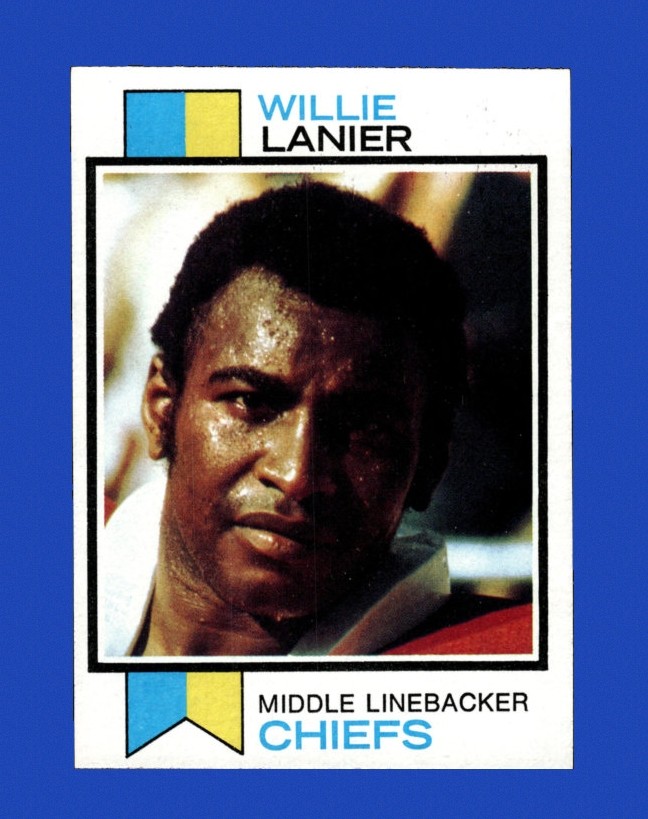 1973 Topps Set-Break #410 Willie Lanier NR-MINT *GMCARDS*