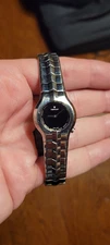 Tag Heuer WP1413.BA0754 Womens Alter Ego Series Watch Black Silver Polished