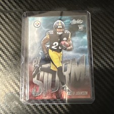2025 Panini Absolute - By Storm Kaleb Johnson #8 (RC)
