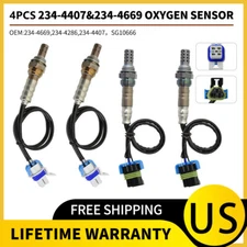 4X Up+Downstream Oxygen Sensor For 2003-2006 Chevy Silverado GMC Sierra 6.0L V8