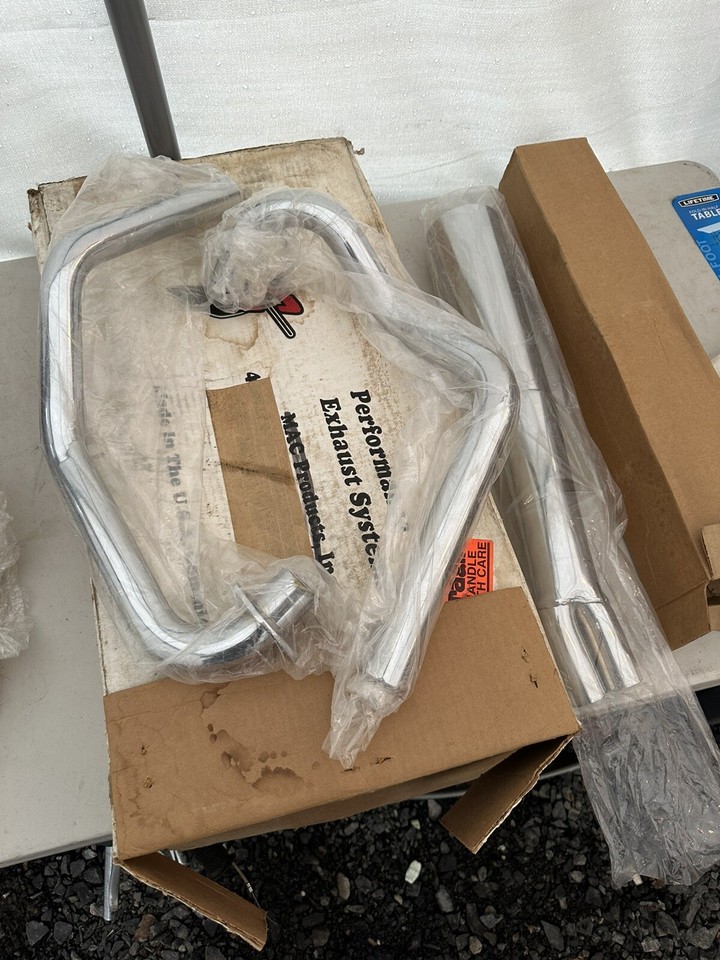 197479 Kawasaki Kz400 KZ 400 Exhaust Muffler Header Complete System