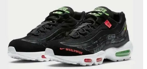 Nike Air Max 95 SE Worldwide Black CQ9743-001 Men's Size 9 B-Grade | eBay