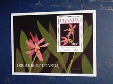 orchids of uganda  minisheet mint 