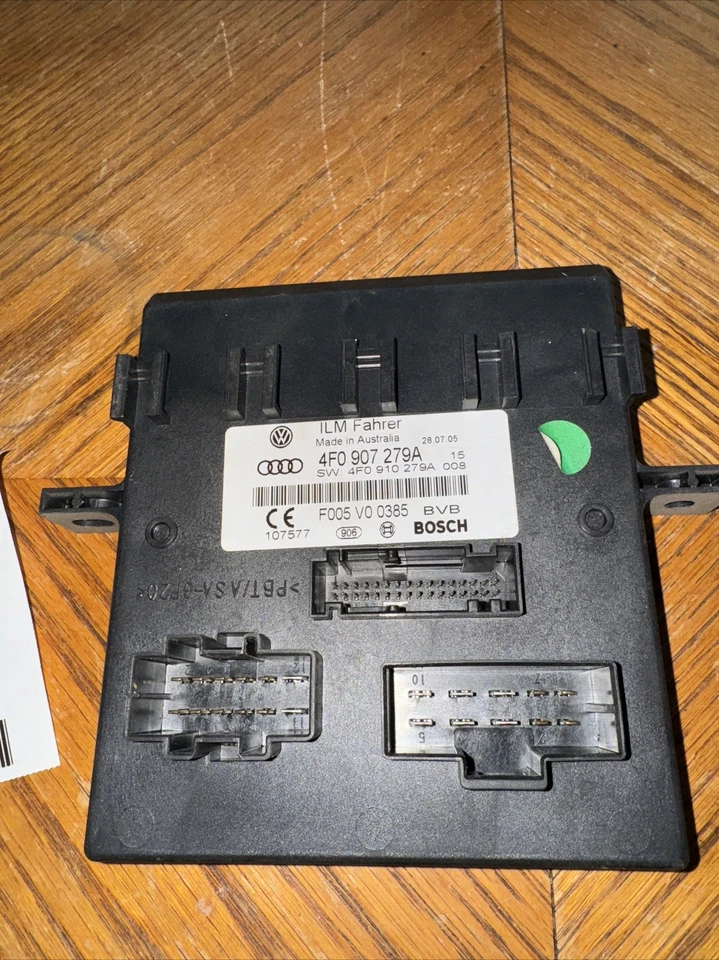 AUDI C6 A6 QUATTRO 2005-2008 4.2 UNIDAD MÓDULO DE CONTROL FUENTE DE ALIMENTACIÓN INTEGRADA Foto 2 de 4