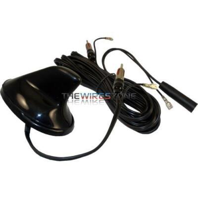 New Metra 44-UA42 Amplified Rubber Roof Mount Antenna