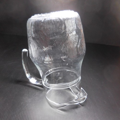 Krug Kanne Krug Glas Vintage Art Déco Küche Tisch 1960 Haus Frankreich N7049 - Picture 10 of 12