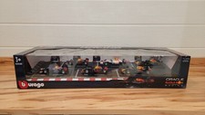 Red Bull Racing Formula 1 F1 1:43 Scale Die Cast 6 Cars Pack Set Burago