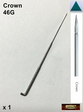 M00922 MOREZMORE 1 Felting Needle 46G EXTRA FINE CROWN for Dry Needle Felting