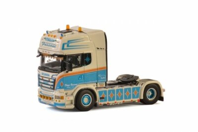 1/50 WSI Scania R Streamline Topline Fussoni 2-Achs ZM 01-2303 | eBay