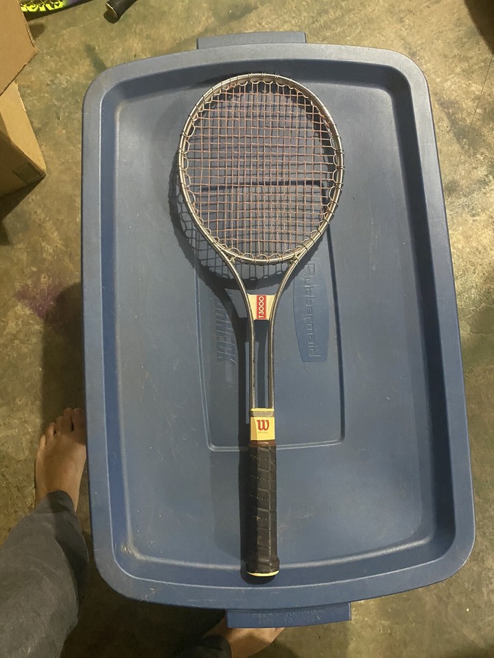 Tennis Racket Wilson T 3000 Leather Grip 4 5/8. BOGO 30% Off see all ...