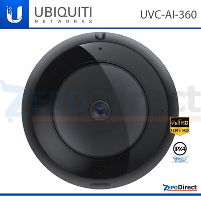 Ubiquiti Networks UniFi Protect AI 360 IPX4 PoE Security Camera UVC-AI-360 NEW 