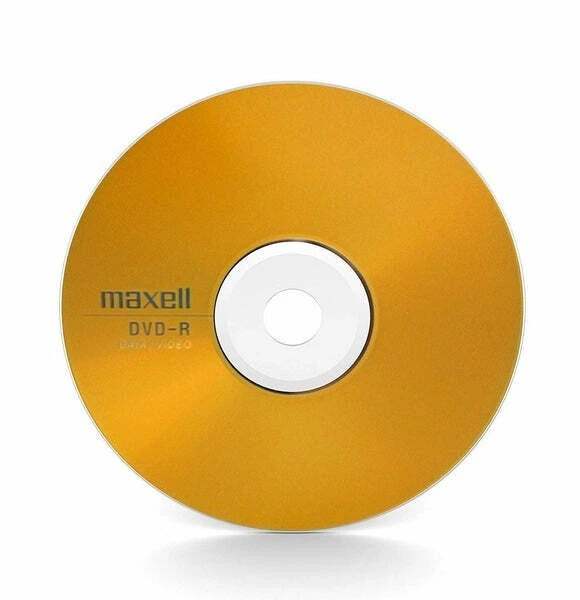 Maxell DVD-R Recordable Blank DVD-R Discs Pack 25 Shrink-Wrap 4.7GB 120mins 16x - Image 2 of 4