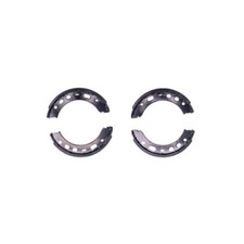 1x Bremsbackensatz, Feststellbremse HELLA 8DA 355 050-661 passend für PORSCHE