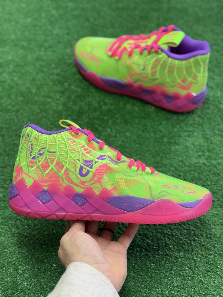 シューズ(男性用) puma mb.01 inverse toxic Puma LaMelo Ball MB.01 Inverse Toxic Men's - 310437-01 - US