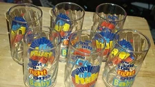 Lot 6 Diet Pepsi Uh HUH You Got The Right One Baby Glass Ray Charles