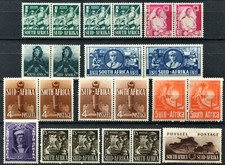 Sudafrica 1941 Sforzo di guerra, SG 88 - 96, inc 88a, 92a & 94a, M/cerniera, CV £115