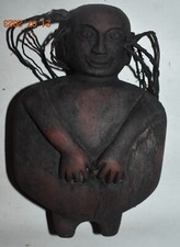 ORIG $399 INUIT SHAMANS FERTLITY RITUAL FIGURE, 6"