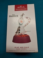 2022 Hallmark Keepsake Ornament Disney Olaf and Gale Frozen 2 Musical Magic NEW