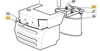 Original Schraube Stiga RasenmäHer 1228H - 1328H - 1436H 112792611/0